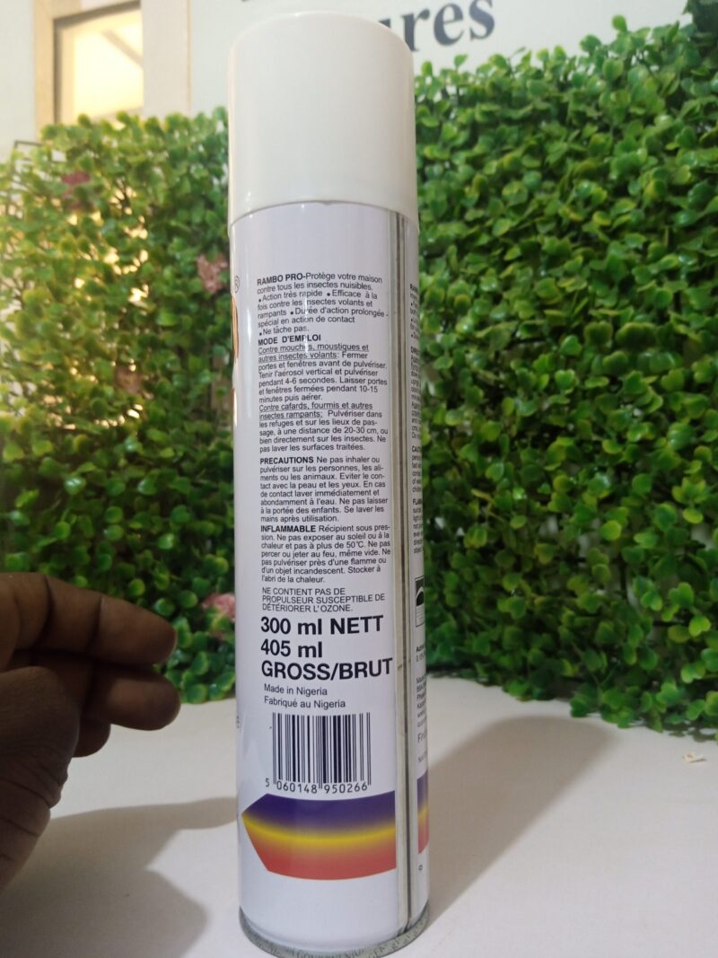 Rambo Insecticide Spray 300ml - Image 2