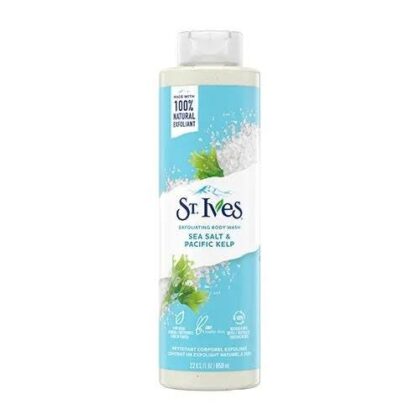 St Ives Exfoliating Body Wash sea salt and Pacific Kelp
