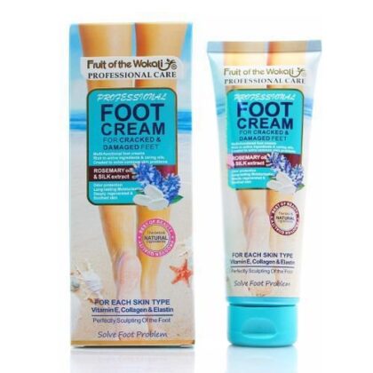 Fruit of the Wokali Foot Cream Rosemary oil for cracked & Damaged skin -130ml