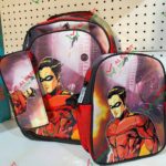 3 in 1 glossy back pack school bags