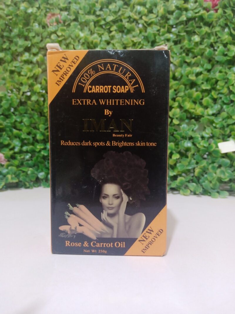 Iman 100% Natural Carrot Soap 250ml