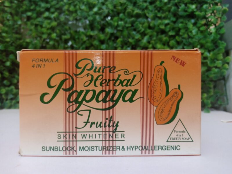 4 in 1 Pure herbal Papaya fruity Skin whitener