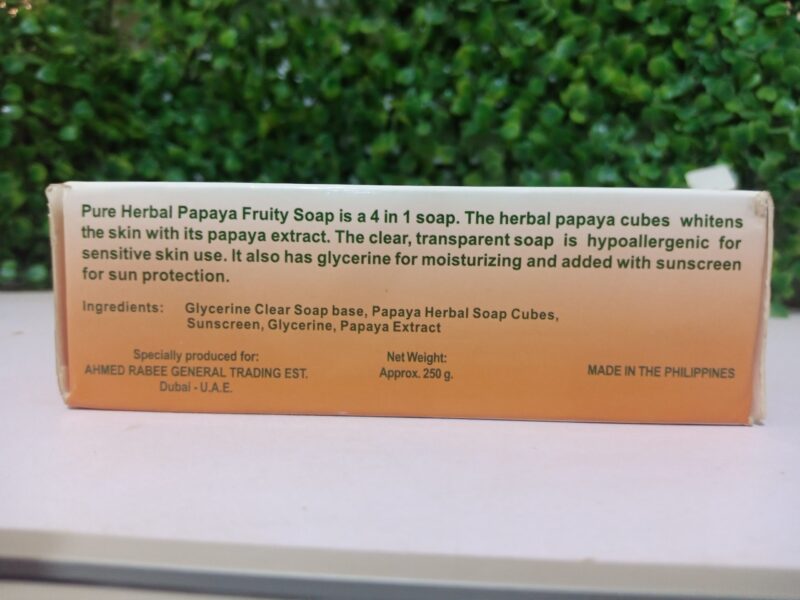 4 in 1 Pure herbal Papaya fruity Skin whitener - Image 2