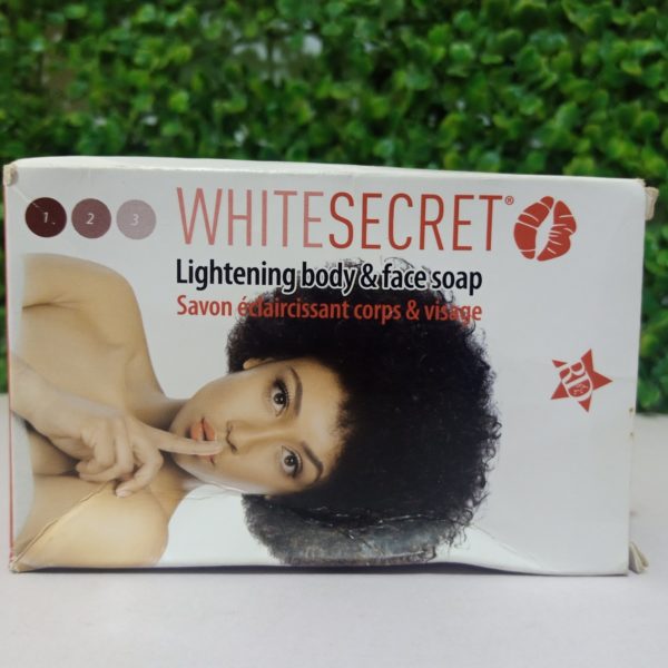 White Secret lightening body and face soap