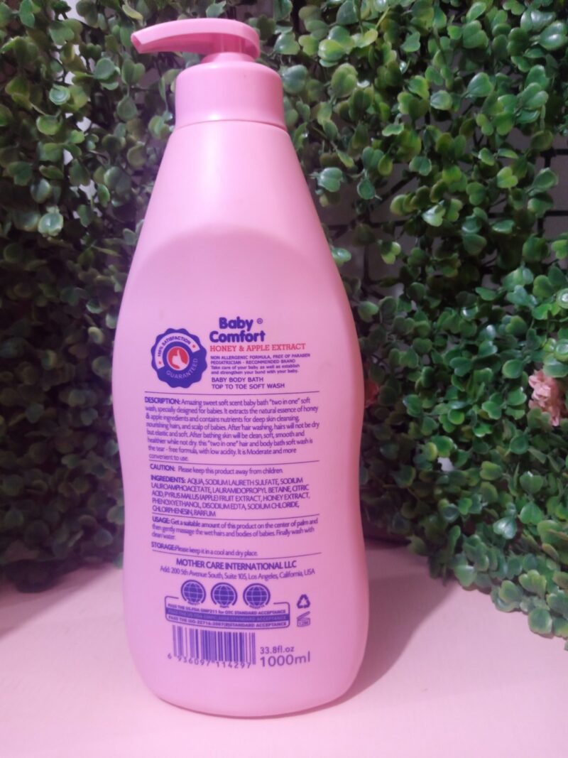 Baby Comfort Honey & Apple extract -1000ml - Image 2