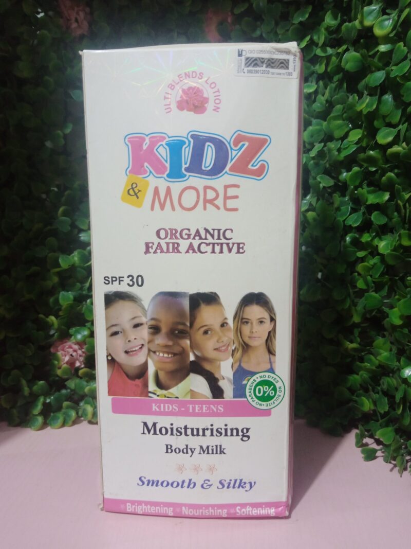 Kids & More organic fair Active moisturizing Body Milk -400ml