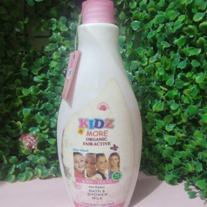 Kidz & More organic fair Active Anti-Rashes Bath & Shower Milk -400ml