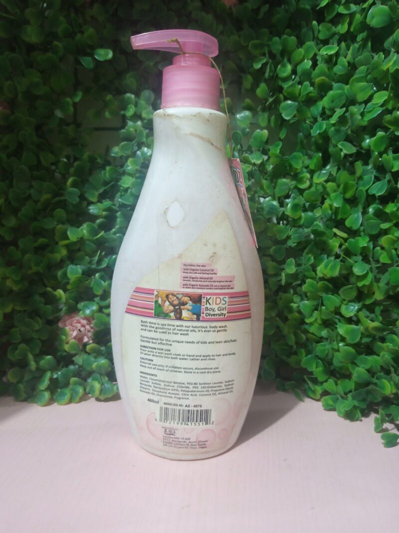 Kidz & More organic fair Active Anti-Rashes Bath & Shower Milk -400ml - Image 2