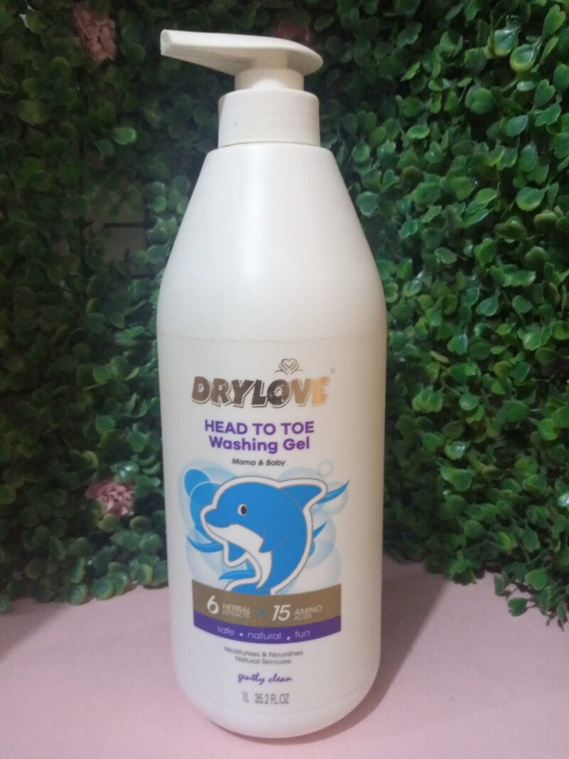 Dry Love Head to Toe Washing Gel (mama & baby) 1L