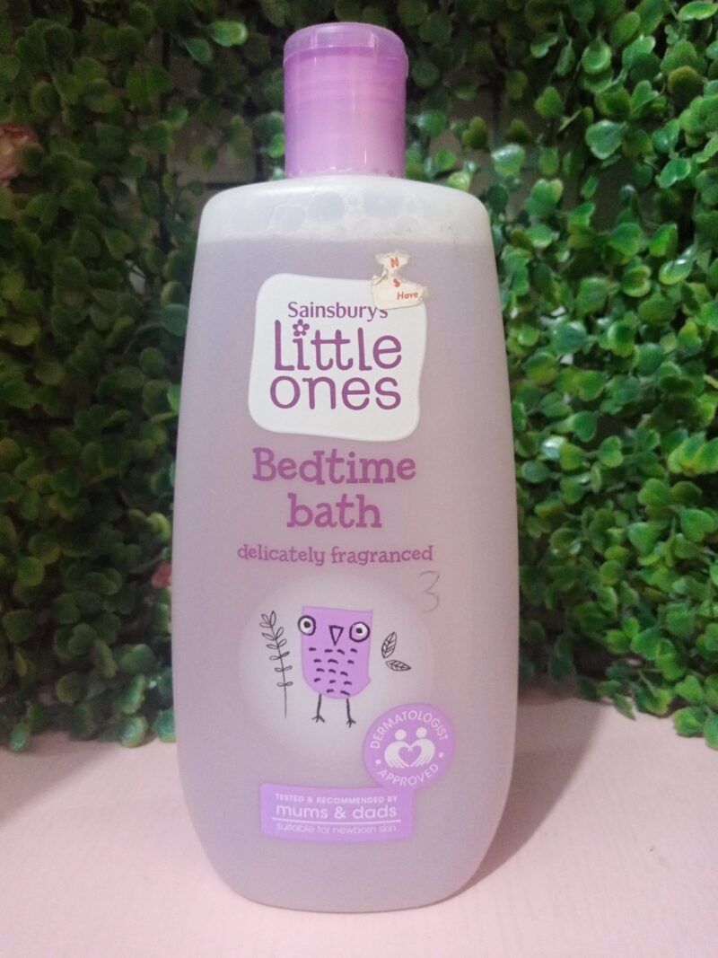 Sainsbury's Little ones Bedtime bath (mum's & dad) -500ml