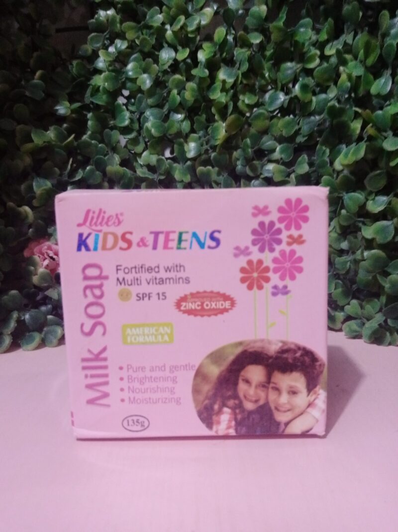 Lilies Kids & Teens fortified with multi Vitamin soap -135g