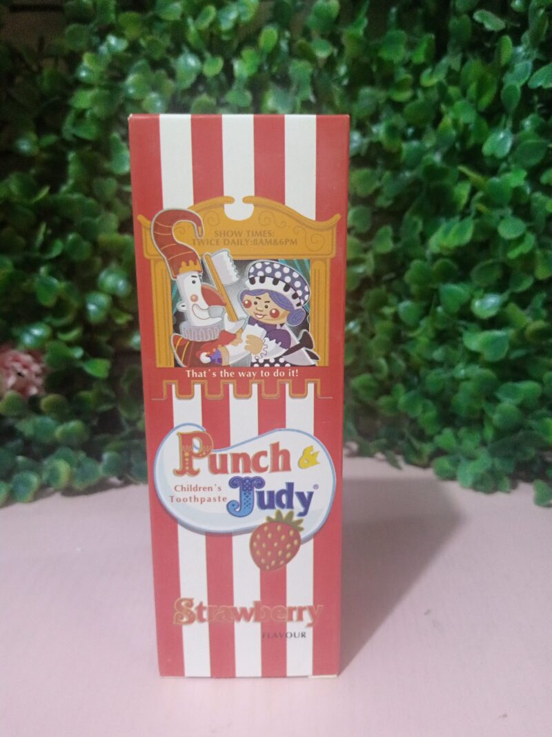 Punch & Judy children's toothpaste (strawberry) flavour