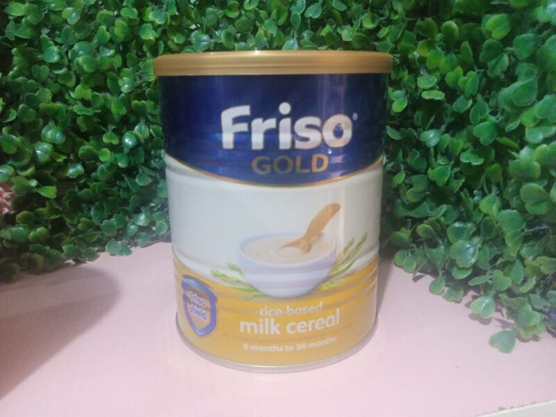 Friso Gold rice-based milk cereal 6months to 36months 300g