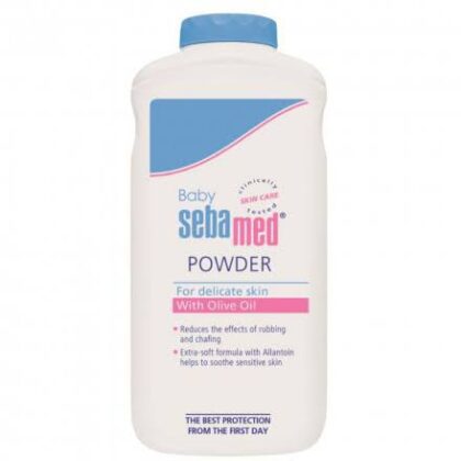 Saba med baby powder for delicate  skin with olive oil -200g