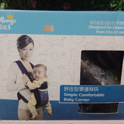 Comfortable baby carrier for new borns from 2 to 22months
