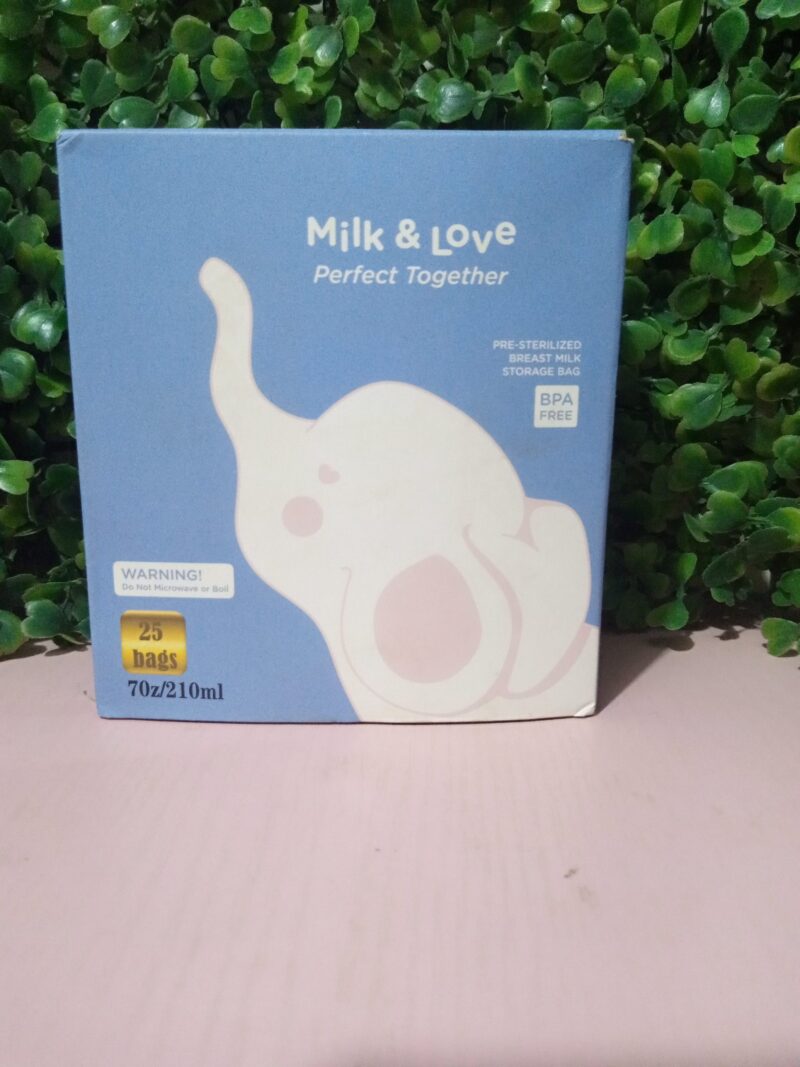 Milk & Love Pre-sterilized breast milk Storage bag