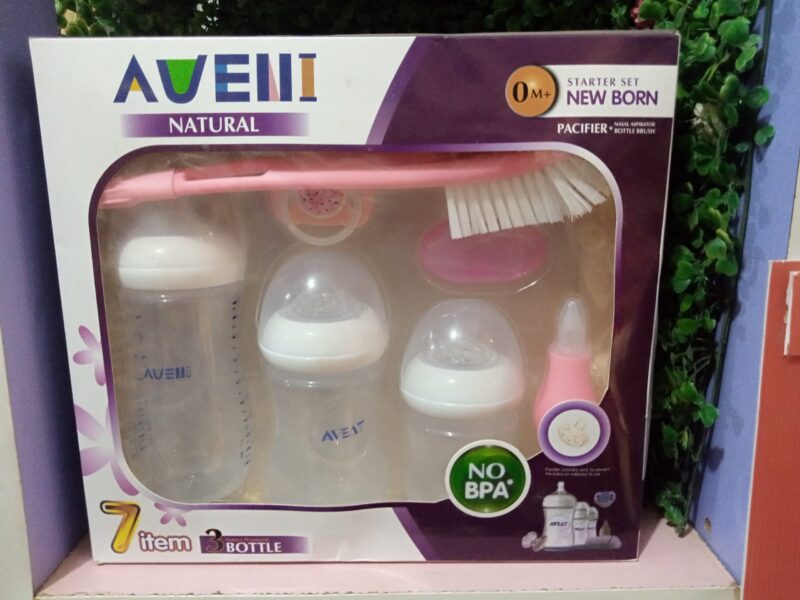 New born feeding bottle starter pack