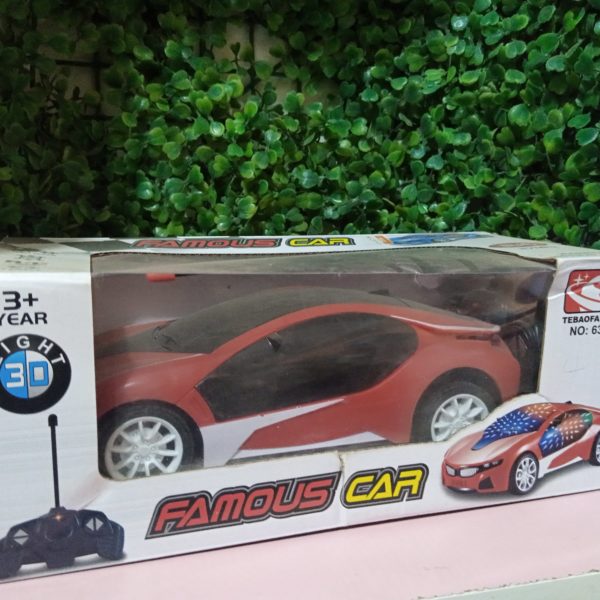 3D famous rides with remote control