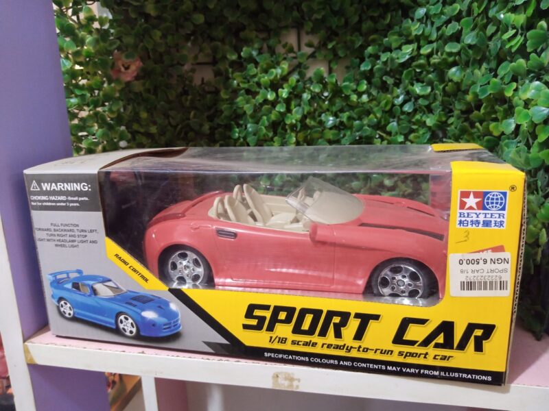 Radio control sports car