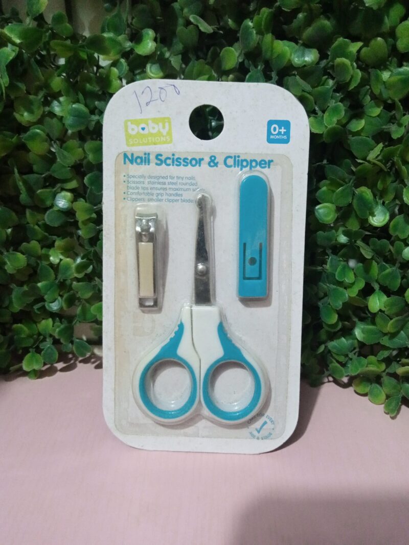 Nail scissor & clipper for new born