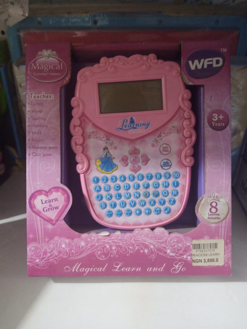 Princess magic learning computer 3+ years
