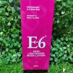 E-6 skin lightening Body Lotion. 480ml