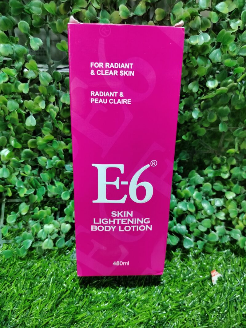 E-6 skin lightening Body Lotion. 480ml