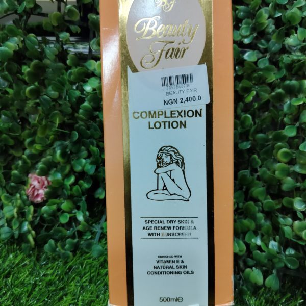 Beauty Fair Lotion for dry screen. 500mle