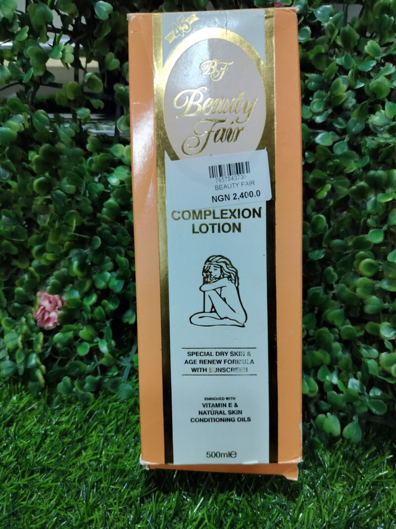 Beauty Fair Lotion for dry screen. 500mle