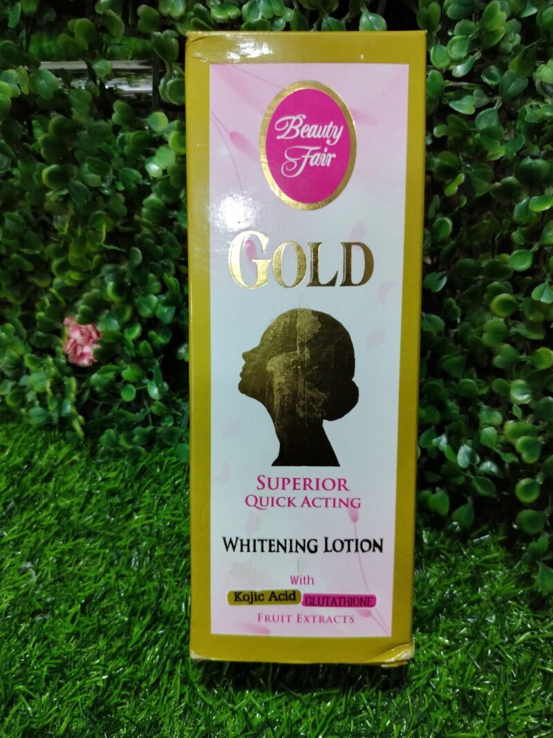 Beauty Fair Gold Superior Quick Acting whitening Lotion. 500ml