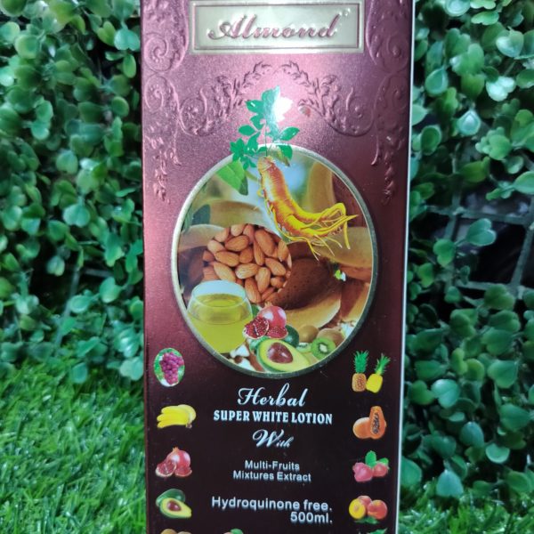 Almond Herbal Sweet Light Lotion with multi-fruit mixture extracts -500ml