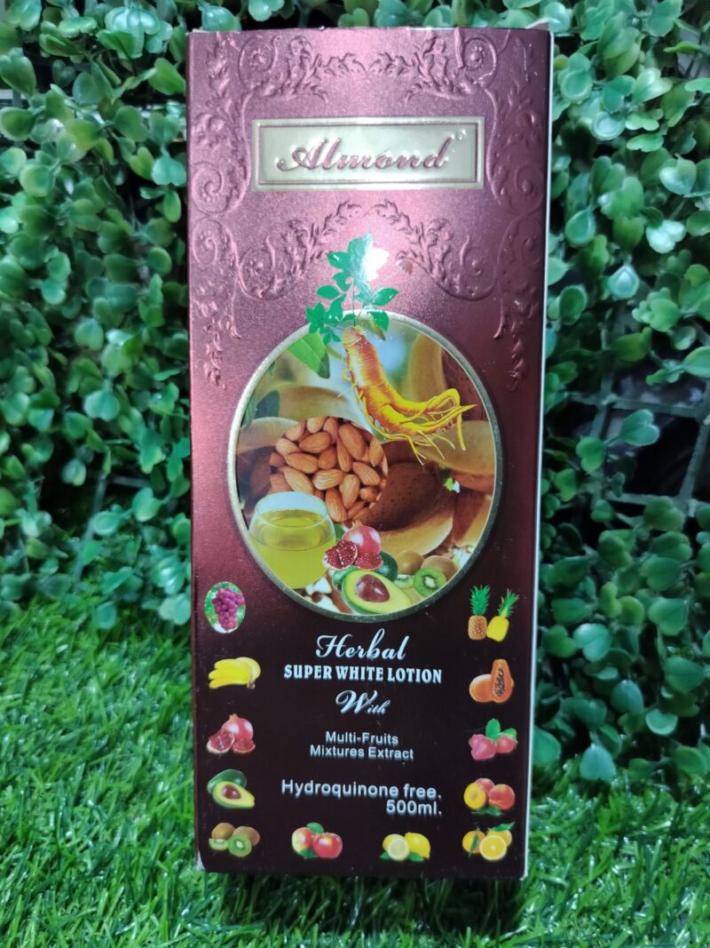 Almond Herbal Sweet Light Lotion with multi-fruit mixture extracts -500ml