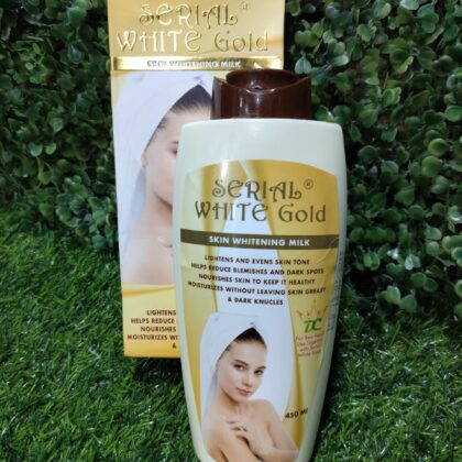 Serial White Gold Skin whitening milk. 450ml