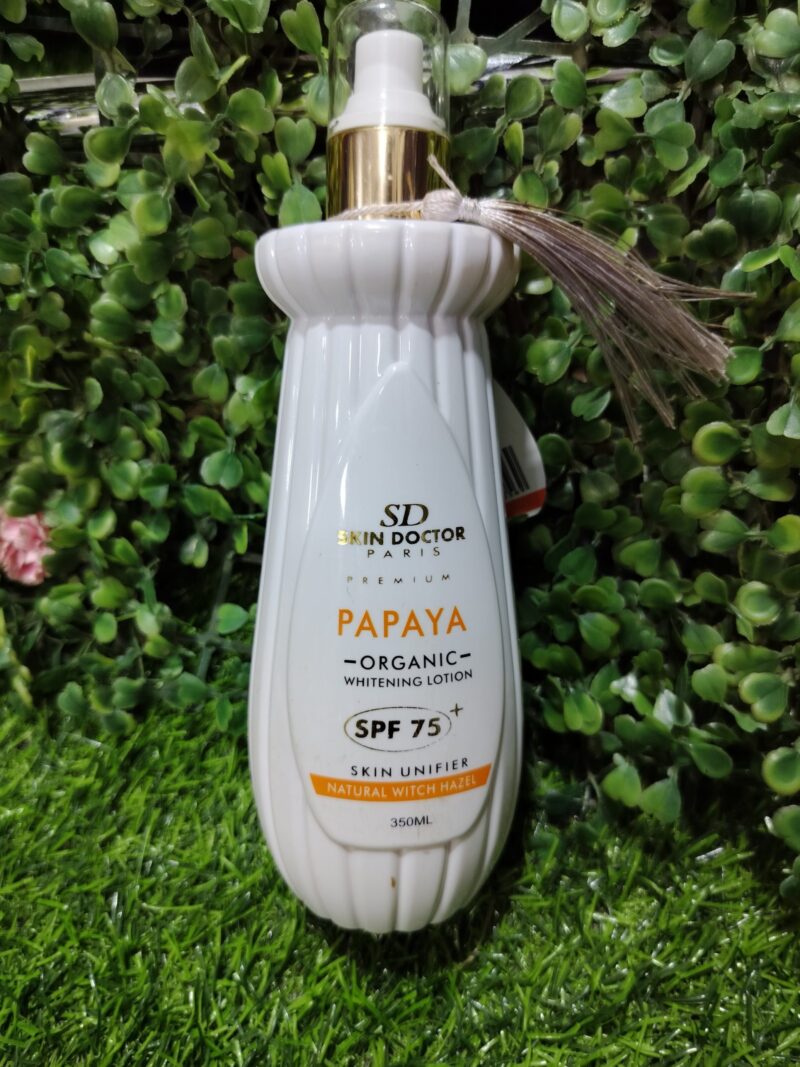 SD Skins Doctor  Papaya Whitening Lotion. 350ml
