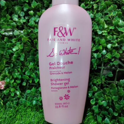 Fair & White So White Brightening Shower Gel. 1000ml