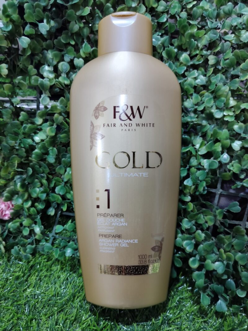 Fair & White Gold Ultimate Shower Gel. 1000ml