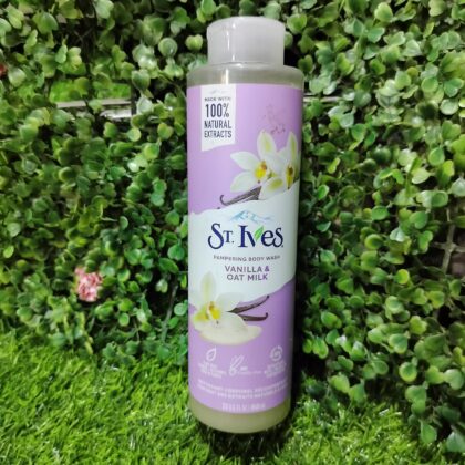 St Ives Vanilla & Oat Milk Pamparing Body Wash -650ml