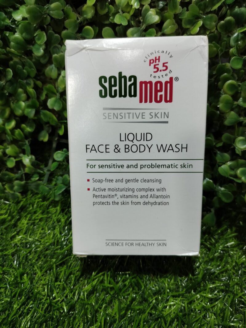 Seba Med Liquid Face & Body Wash. 200ml