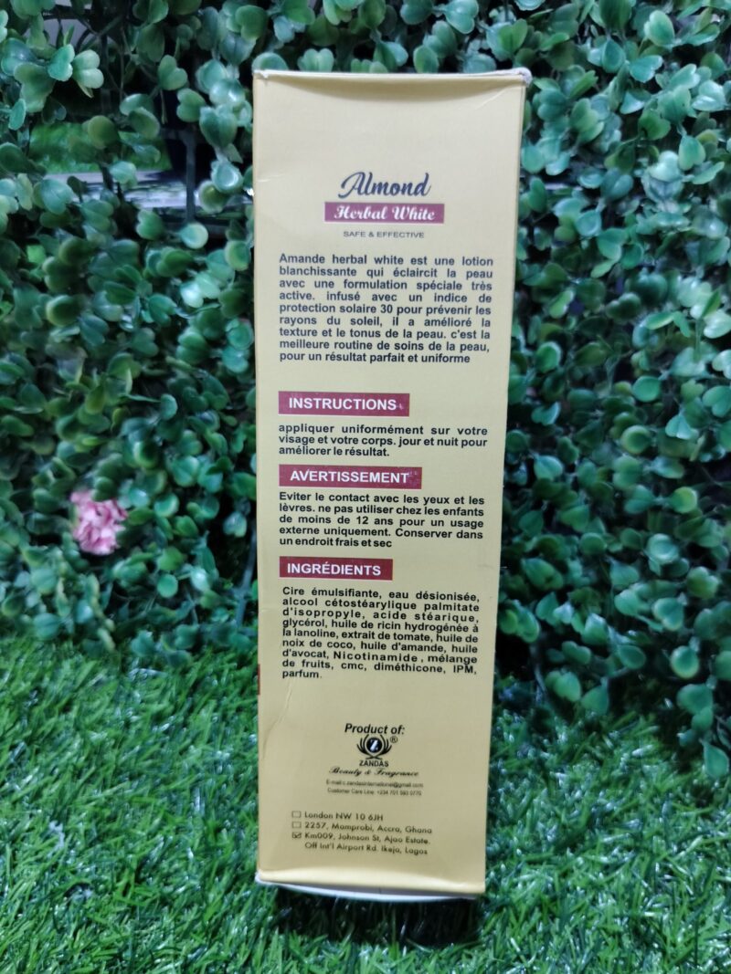Almond Herbal With Superior Whitening Body Lotion - Image 2