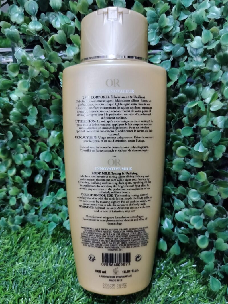 QEI+ Paris Innovative Milk Lotion. 500ml - Image 2