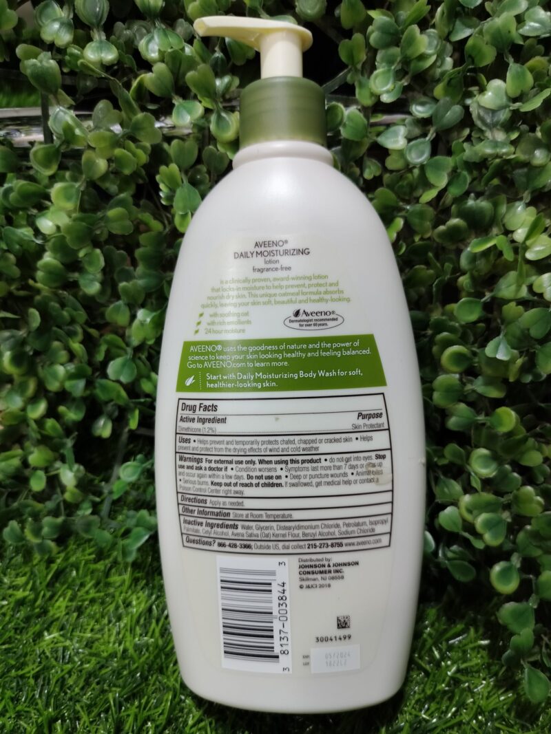 Aveeno Daily Moisturizing Lotion for dry skin. 532ml - Image 2