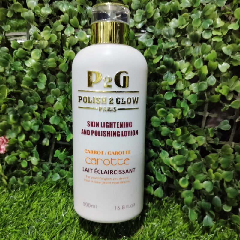 P2G Carotte Skin Lightening and Polish Lotion