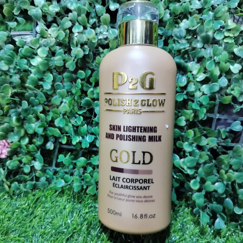 P2G Gold  Lightening and Polish Milk