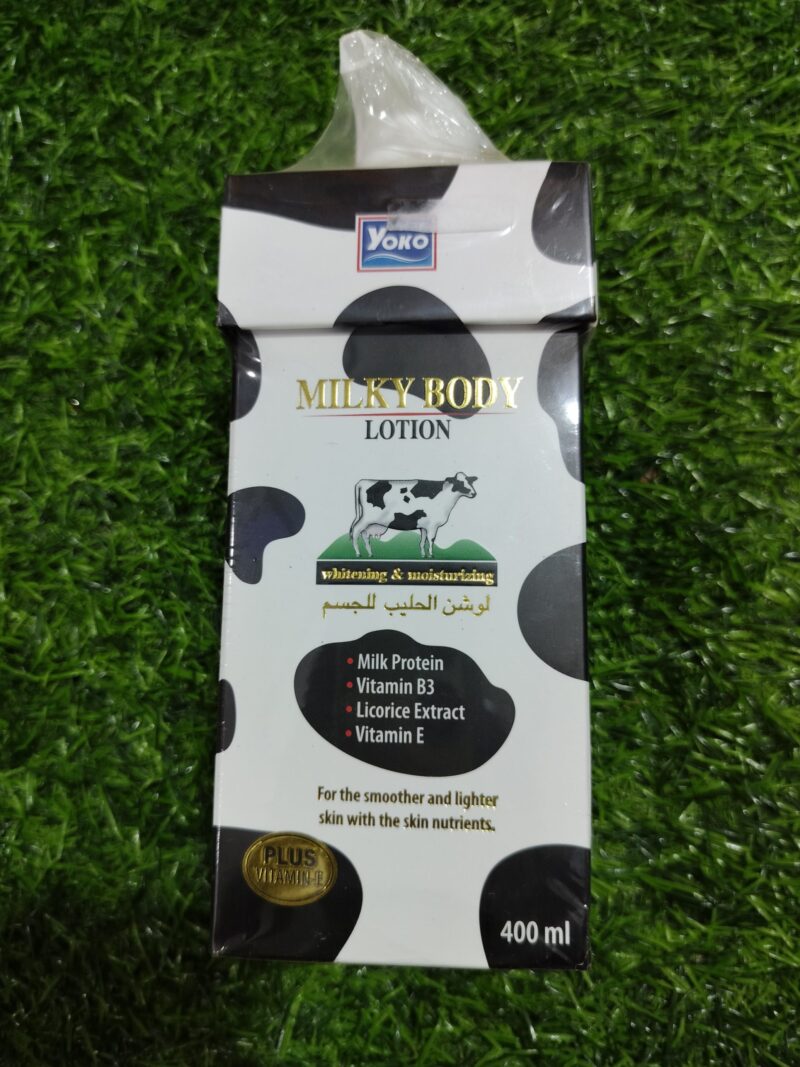 Milky Body Whitening and moisturizing lotion. 400ml
