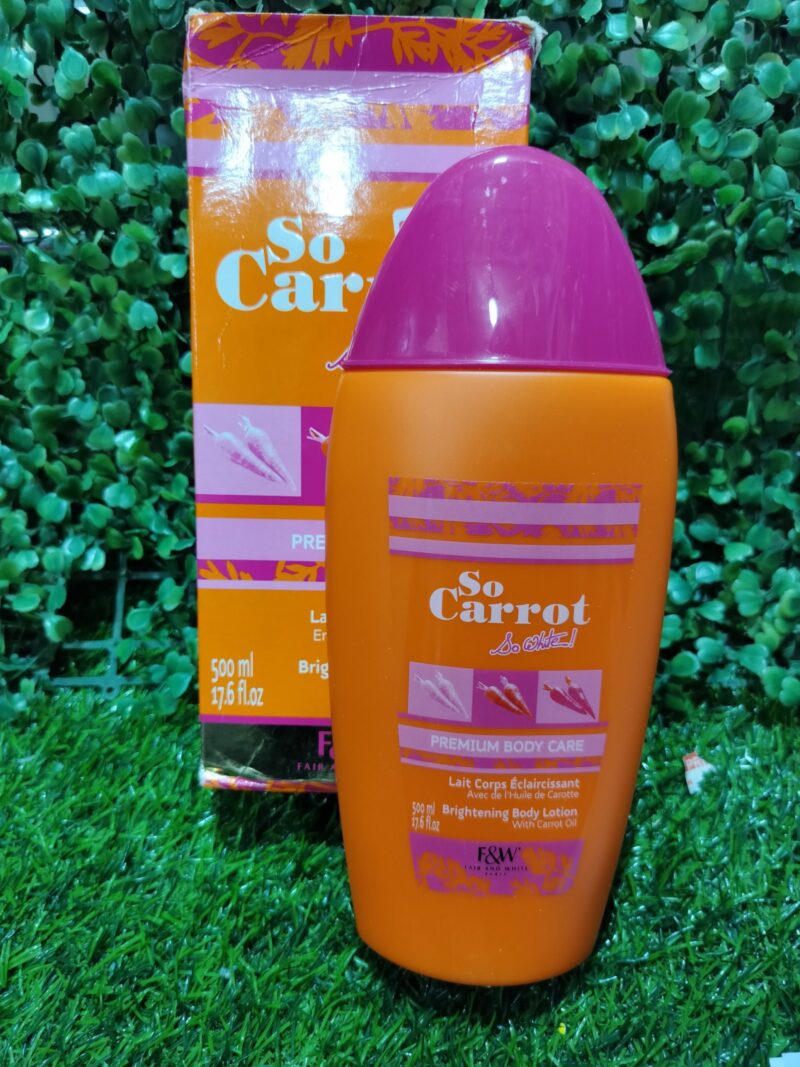 Fair & White So Carrot so white premium body care -500ml