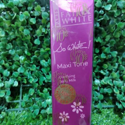 Fair & White so fine Maxi Tone Clarifying Body lotion. 250ml