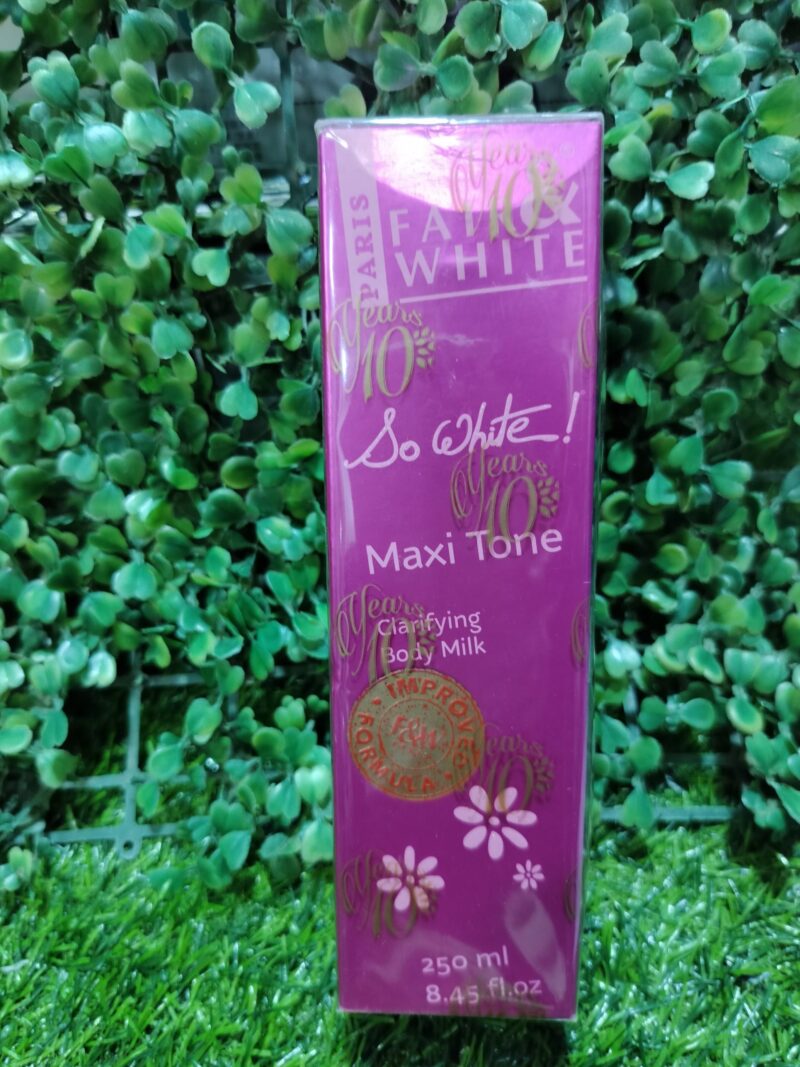 Fair & White so fine Maxi Tone Clarifying Body lotion. 250ml