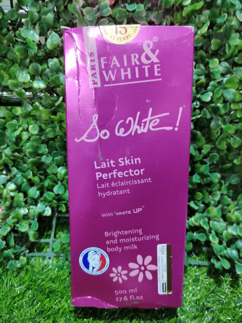Fair & White Paris so White Lait Skin Perfector -500ml
