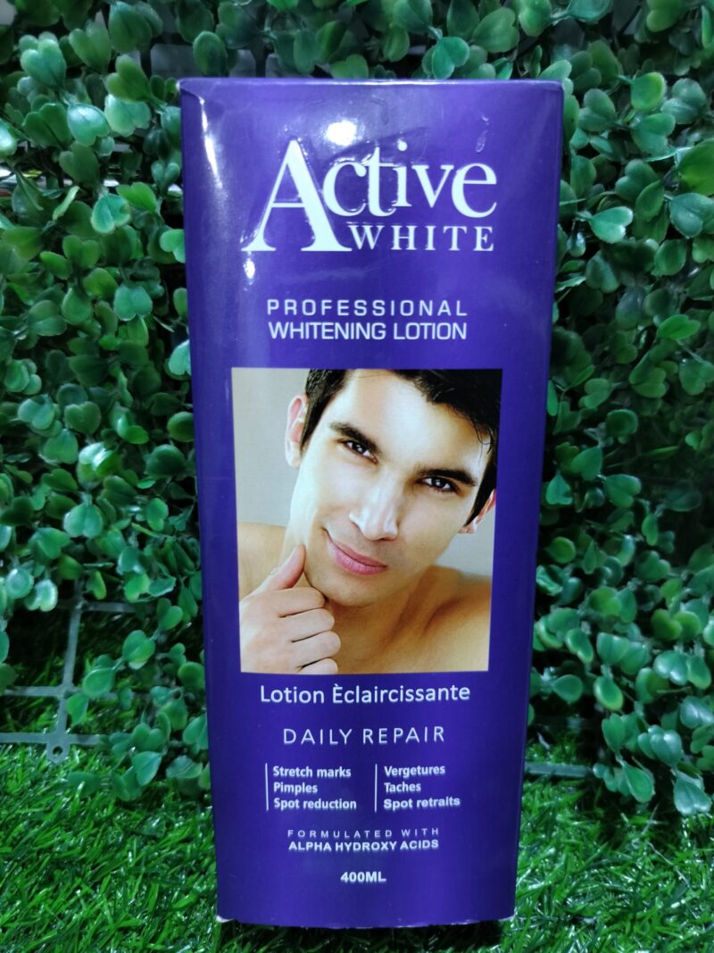 Active White Professional Whitening Lotion. 400ml