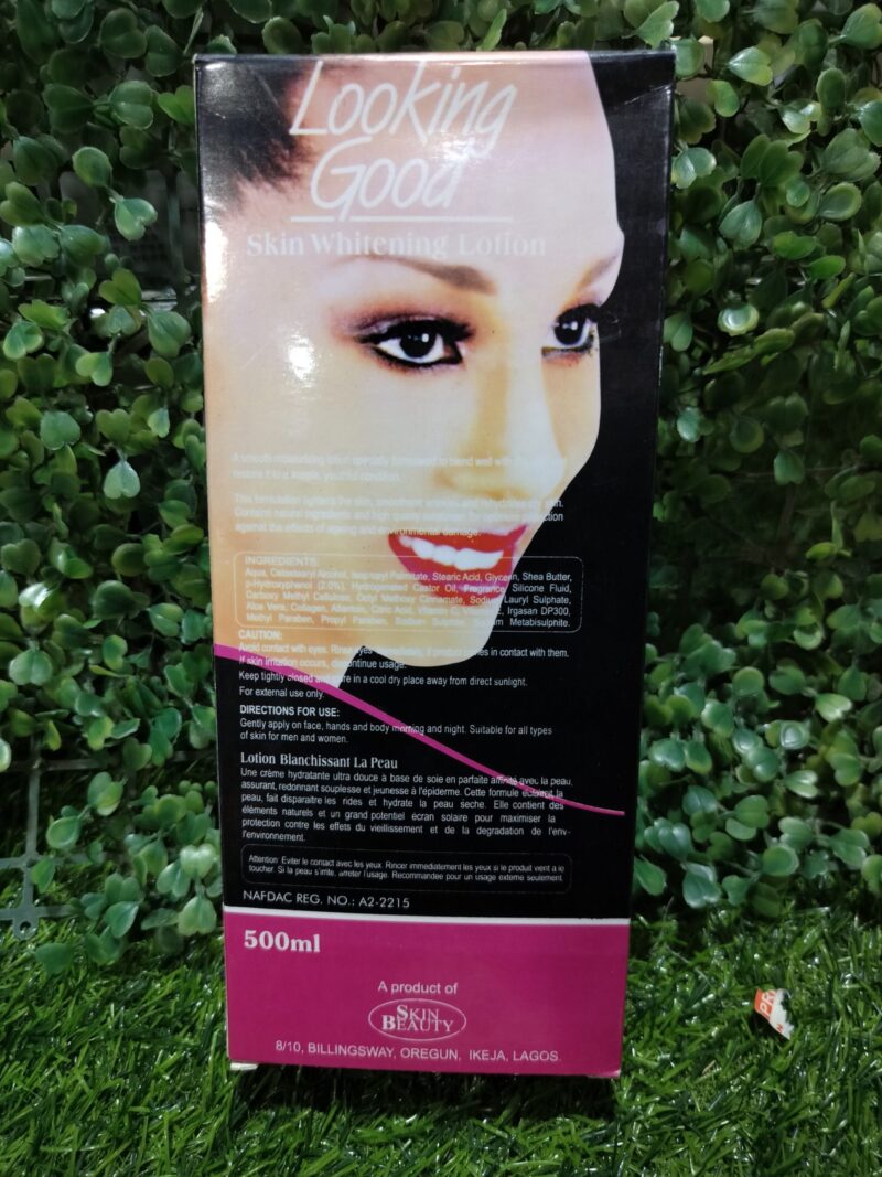 Looking Good Skin whitening Lotion. 500ml - Image 2
